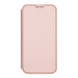 Etui Dux Ducis do iPhone 17, Skin Pro, z klapką, z miejscem na kartę,  różowe