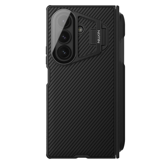 Etui z rysikiem NILLKIN CamShield Prop Magnetic do Samsung Galaxy Z Fold7 5G – czarne