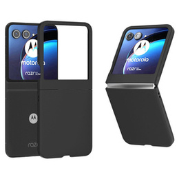 Etui do Motorola Razr 50 5G / Razr 60 5G, PC Case, czarne