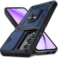 Etui pancerne do Oppo A80, CamShield Slide, niebieskie