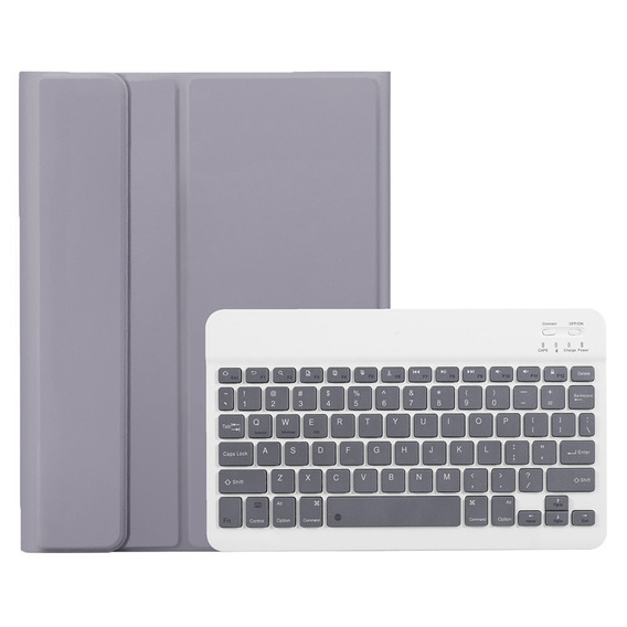 Etui z klawiaturą do iPad 11" 2025 A16 (11 gen.) / iPad 10.9" 2022 (10 gen.), Pen Slot, fioletowe