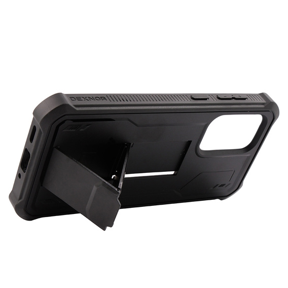 Etui pancerne do Samsung Galaxy A33 5G, Dexnor Full Body, czarne