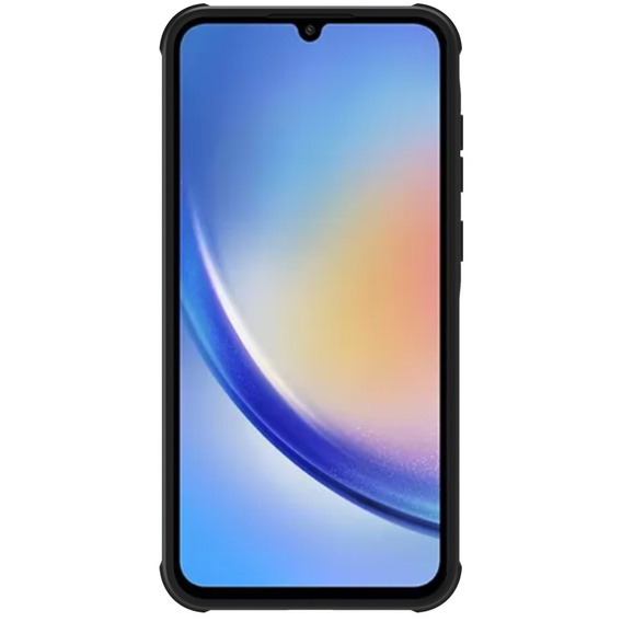 Etui NILLKIN do Samsung Galaxy A35 5G, Silicone CamShield Case do MagSafe, czarne