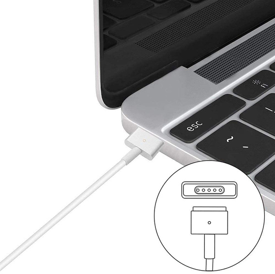 Zasilacz 45W z kablem MagSafe 2 T do Apple MacBook Air 14.85V 3.05A
