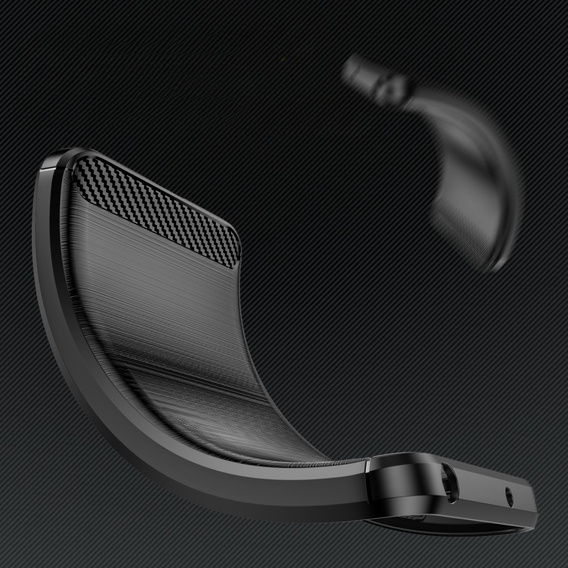 Etui do Sony Xperia 1 V, Karbon, czarne