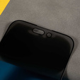 Szkło Hartowane Anti-Spy do iPhone 14 Pro Max, na cały ekran prywatyzujące