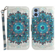 Etui z klapką do Motorola Moto E22 / E22i, Wallet, Mandala Flower