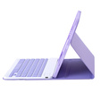 Etui z klawiaturą bluetooth do iPad 11" 2025 A16 (11 gen.) / iPad 10.9" 2022 (10 gen.), Fioletowe