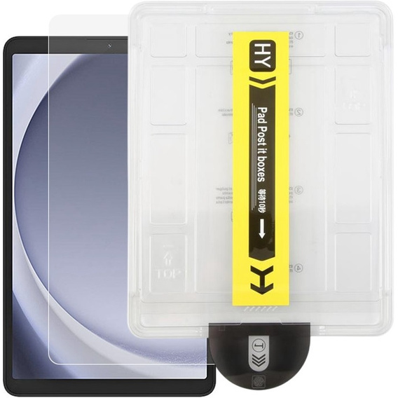 Szkło hartowane HD z systemem automatycznego montażu do Samsung Galaxy Tab A9