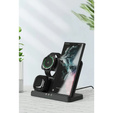 Ładowarka Indukcyjna ERBORD Samsung Trio 3w1 do Smartfona, Galaxy Watch i Galaxy Buds, czarna