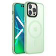 Etui do iPhone 14 Pro Max, Simple MagSafe, jasnozielone