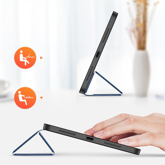 Etui do iPad Pro 13" 2024 (7 gen.), Dux Ducis Domo, niebieskie
