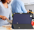 Etui do iPad Pro 11" 2024 (5 gen.), Smartcase z miejscem na rysik, granatowe