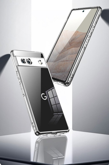 Etui do Google Pixel 7a, Fusion Hybrid, przezroczyste