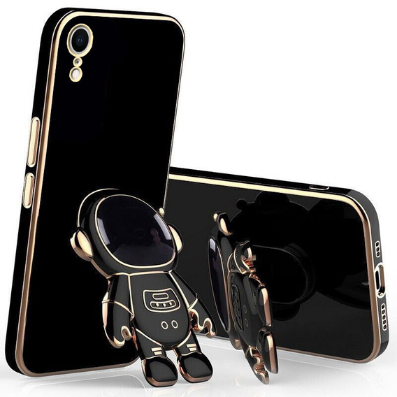 Etui do iPhone XR, Astronaut, czarne