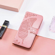 Etui z klapką Butterfly do Realme C71 – eleganckie i funkcjonalne, różowe