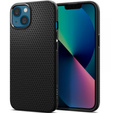 Etui Spigen do iPhone 13 Mini, Liquid Air, czarne + szkło