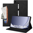 Etui do Samsung Galaxy Tab A9+, Classic, z miejscem na rysik, czarne