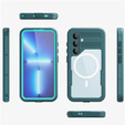 Etui wodoodporne do Samsung Galaxy S24, Redpepper, do MagSafe, niebieskie