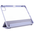 Etui do iPad Pro 11" 2022/2021/2020/2018 (4/3/2/1 gen.), Smartcase Hybrid, z miejscem na rysik, fioletowe