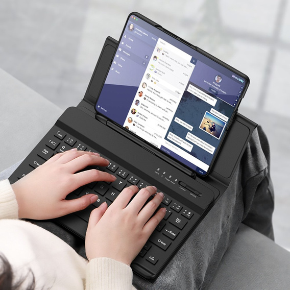 Etui z klawiaturą do Samsung Galaxy Z Fold4 5G, czarne