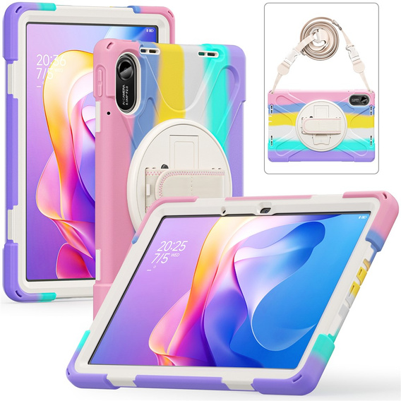 Etui dla dzieci do Xiaomi Redmi Pad 2, pancerne, wielokolorowe