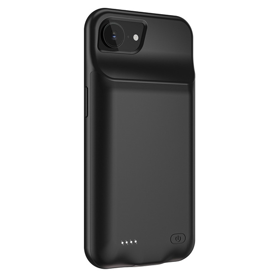 Etui z Baterią 10000mAh do iPhone 16e, czarne