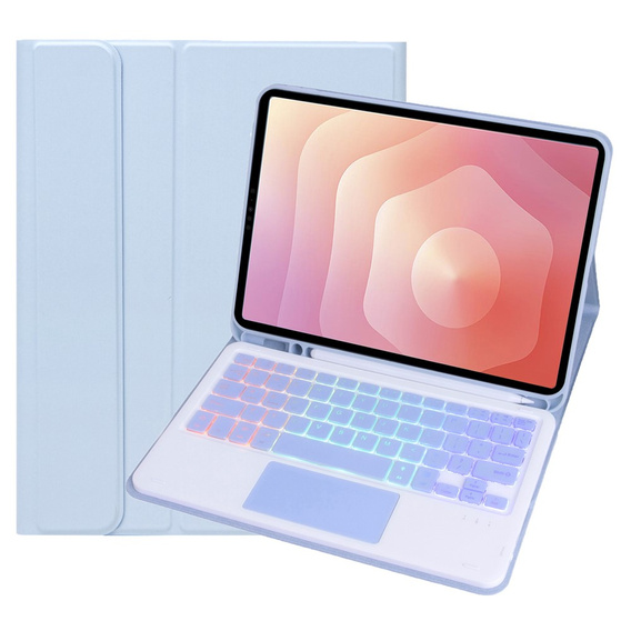 Etui z podświetlaną klawiaturą Bluetooth i touchpadem do Samsung Galaxy Tab S11