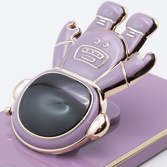Etui do Motorola Moto G54 5G, Astronaut, fioletowe