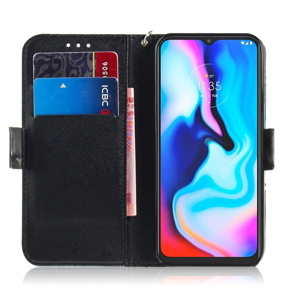 Etui z klapką do Motorola Moto G9 Play/E7 Plus, Wallet, Mandala Flower