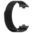 Pasek Bransoleta Milanese do Xiaomi Redmi Watch 4 / Xiaomi Smart Band 8 Pro / Xiaomi Smart Band 9 Pro, Czarna
