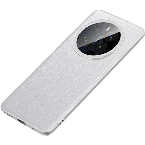 Etui do Honor Magic 7 Pro 5G, Leather Hybrid MagSafe, szary