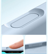 Etui silikonowe do iPhone 17 Pro, do MagSafe, antywstrząsowe, niebieskie