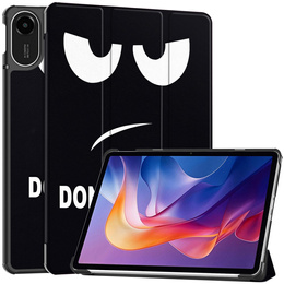 Etui z klapką z napisem Don't Touch Me do Xiaomi Redmi Pad 2