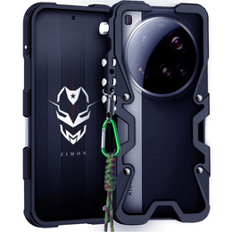 Aluminiowe etui ochronne bumper do Xiaomi 15 Ultra – czarne
