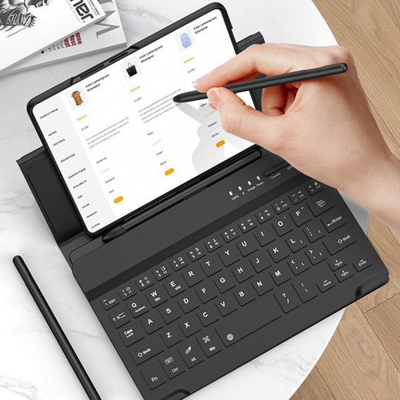 Etui z klawiaturą do Samsung Galaxy Z Fold4 5G, czarne