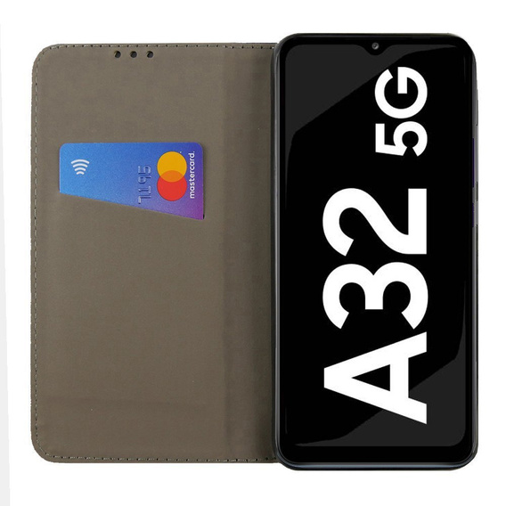 Etui Smart Magnet do Samsung Galaxy A32 5G, Red