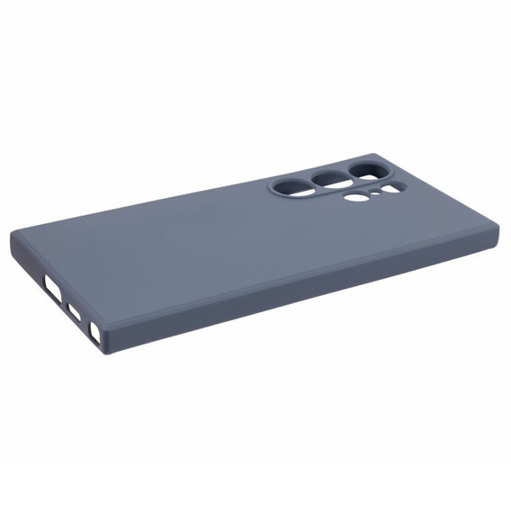 Etui do Samsung Galaxy S24 Ultra, Silicone Lite, lawendowe