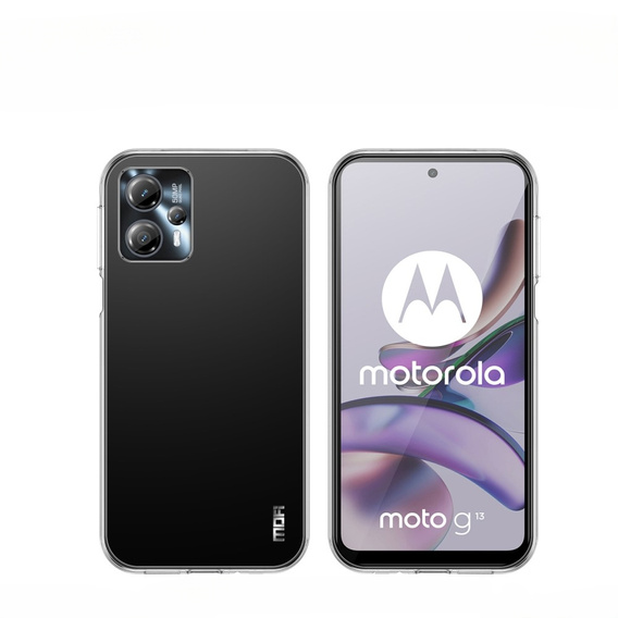 Etui MOFI Case do Motorola Moto G13 / G23 4G, Cienkie, Przezroczyste
