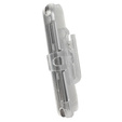 Pancerne Etui do Samsung Galaxy S24+, Belt Clip, z klipsem, przezroczyste / czarne