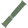 Zestaw Pasek Nylonowy + Etui 2w1 do Apple Watch 4/5/6/SE 40mm, Zielony