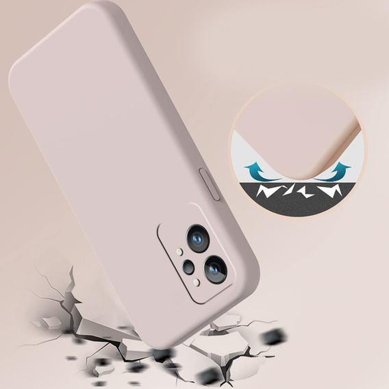 Etui do Realme GT2 Pro, Silicone Lite, różowe