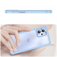 Etui do Motorola Moto G13 / G23, Fusion Hybrid, przezroczyste / niebieskie