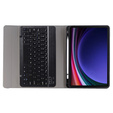 Etui z klawiaturą do Samsung Galaxy Tab S9, Leather Pen Slot, czarne