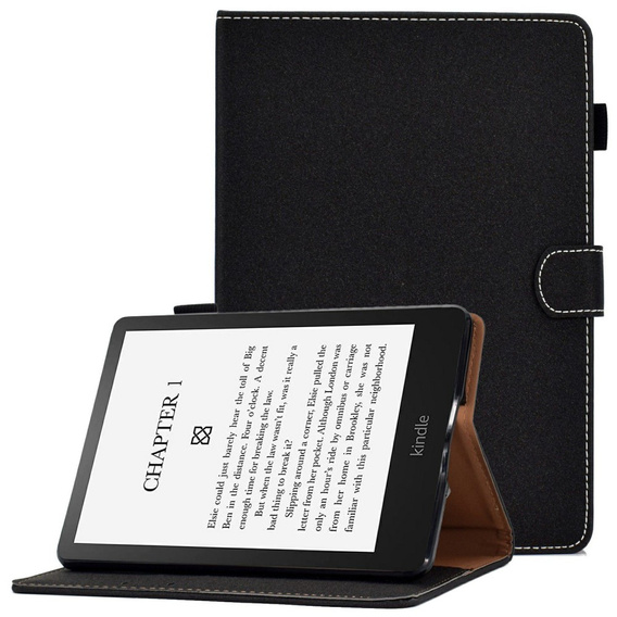 Etui do Amazon Kindle Paperwhite V / 5 2021, Wallet Pen Slot, czarne