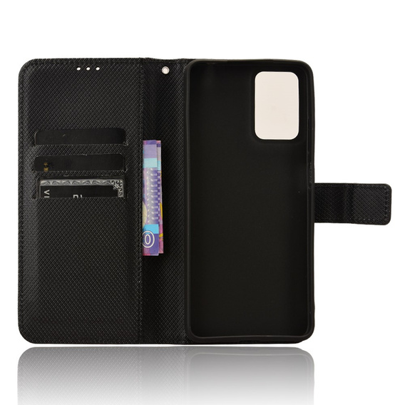 Etui z klapką do Motorola Moto G24 / G24 Power / G04, Wallet Smart Magnet, czarne