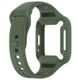 Pasek Silikonowy z Etui do Xiaomi Redmi Watch 3 Active, Zielony