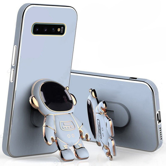 Etui do Samsung Galaxy S10 Plus, Astronaut, niebieskie