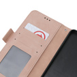 Etui z klapką do Oppo A38 4G / Oppo A18 4G, Card Slot, różowe