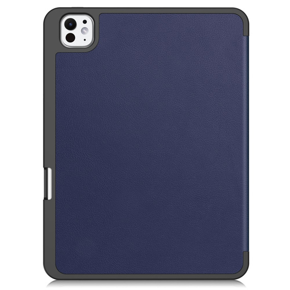 Etui do iPad Pro 11" 2024 (5 gen.), Smartcase z miejscem na rysik, granatowe
